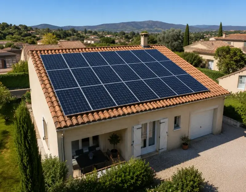 Prime à l'autoconsommation panneaux solaires Fontcouverte — aide financière de l'État